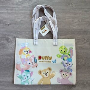🆕 Disneyland Shanghai Exclusive Duffy & Friends Tote Shopping Bag